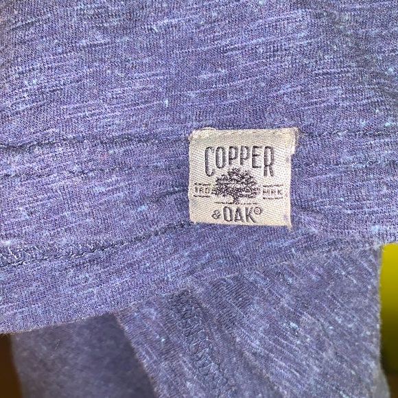 COPPER & OAK Dark Indigo Men’s Shirt - Picture 5 of 6